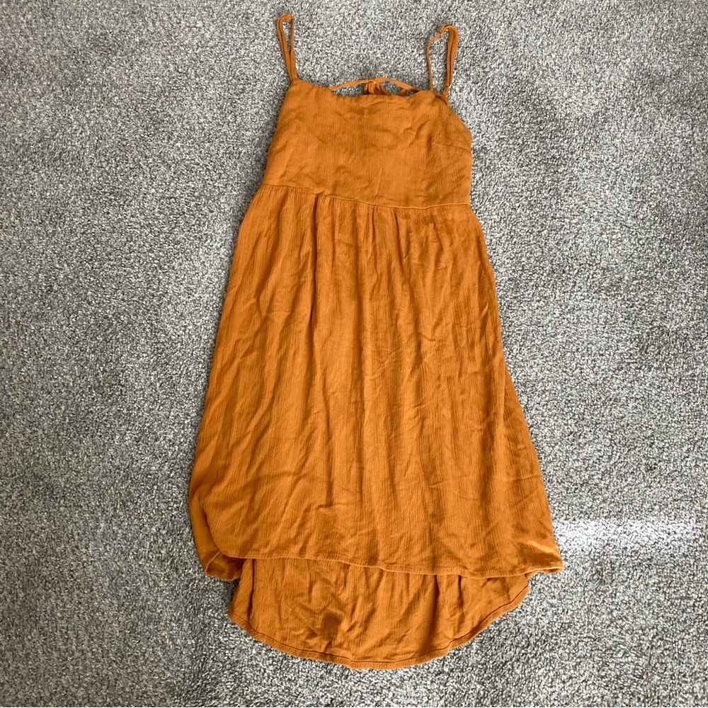 Burnt orange wild fable dress